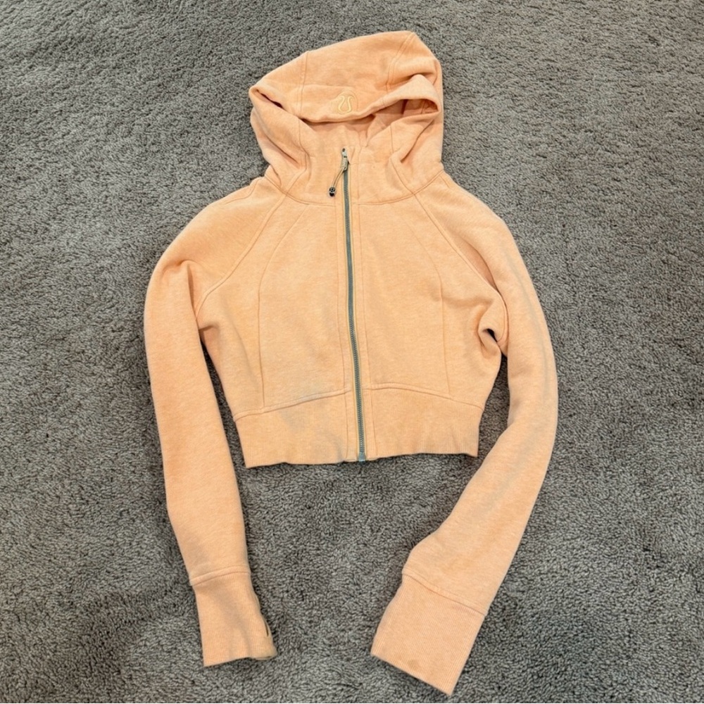 Lululemon Scuba Full-Zip Cropped Hoodie